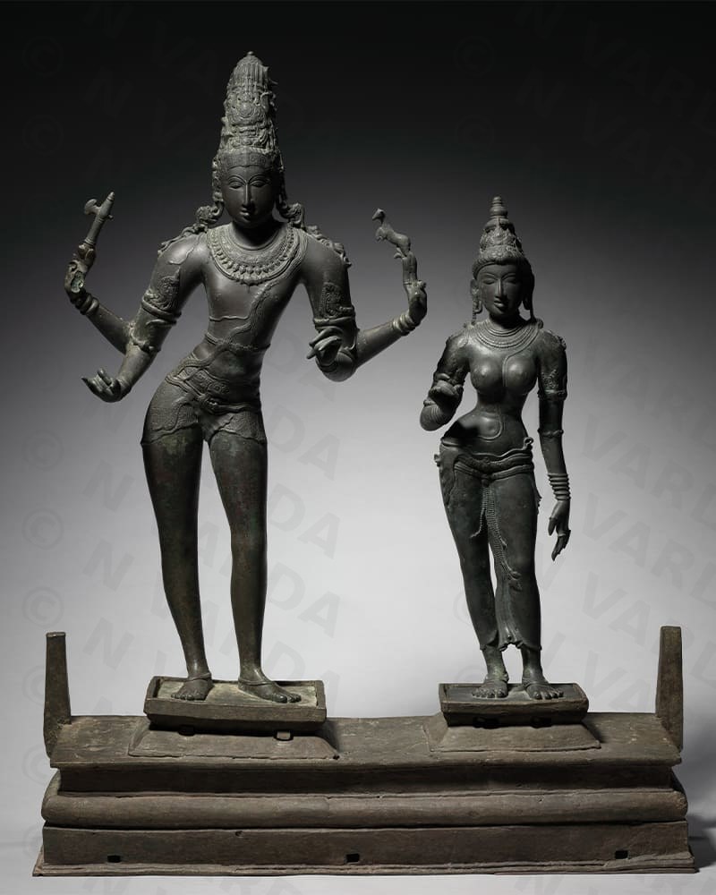 Home Decor Bronze Idol
